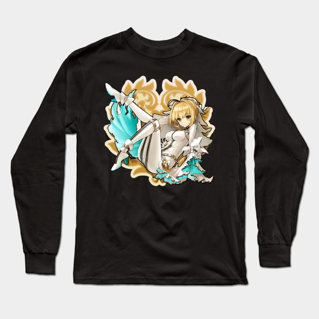 Fate grand order - Nero Bride Long Sleeve T-Shirt by xEmiya